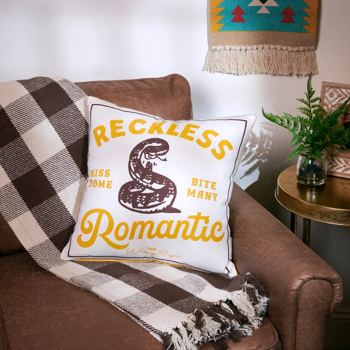 Reckless Romantic Pillow