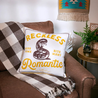Reckless Romantic Pillow