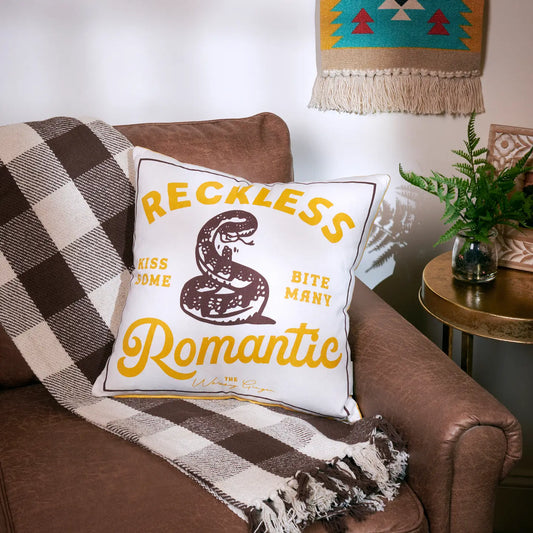 Reckless Romantic Pillow