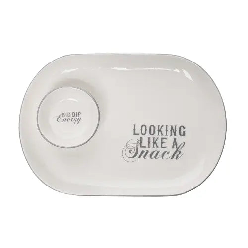 Big Dip Energy/Looking Like a Snack Chip & Dip S/2