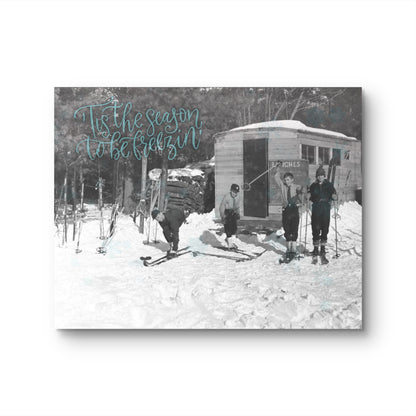 "Tis the Season to be Freezin" Art Print: Modern Wall Decor  (Digital Download)