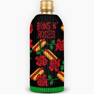 BUNS AND ROSES FREAKER KOOZIE