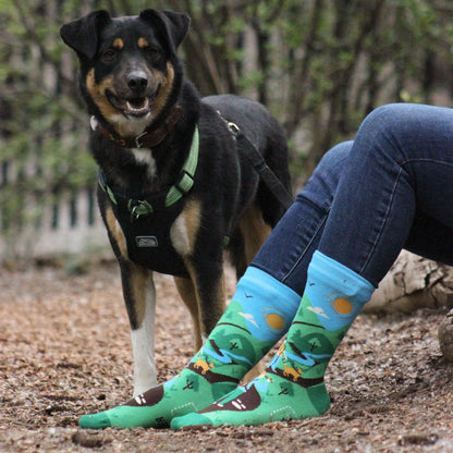 I'd Rather Be Hiking Socks